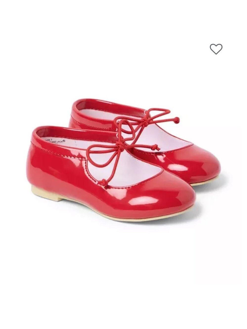 Red Kids Ballet Flats